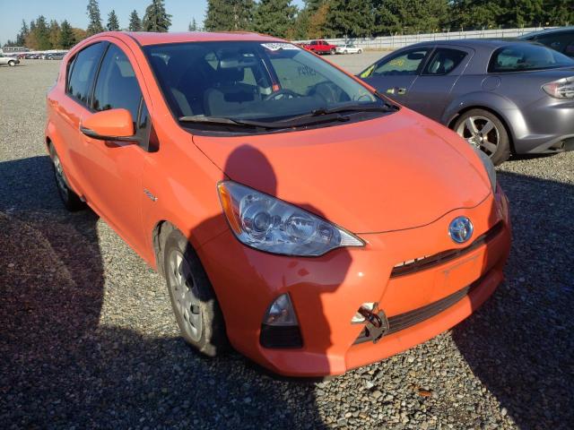TOYOTA PRIUS C 2013 with VIN JTDKDTB30D1038138 - Photo from auction