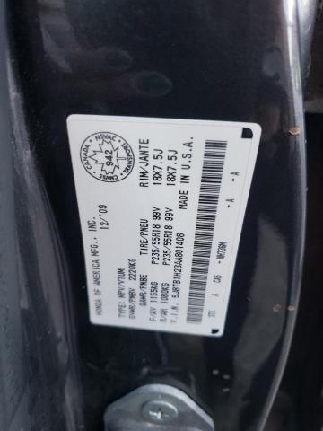 Photo 10 from auction – 2010 ACURA RDX with VIN 5J8TB1H23AA801408