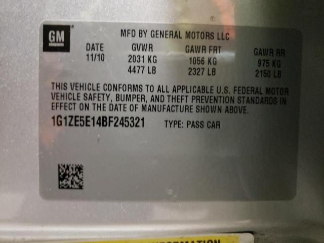 Photo 10 from auction – 2011 CHEVROLET MALIBU LTZ with VIN 1G1ZE5E14BF245321
