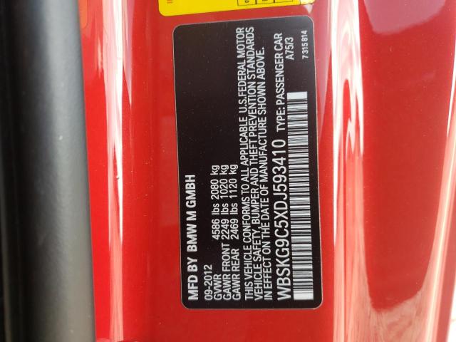 Photo 10 from auction – 2013 BMW M3 with VIN WBSKG9C5XDJ593410