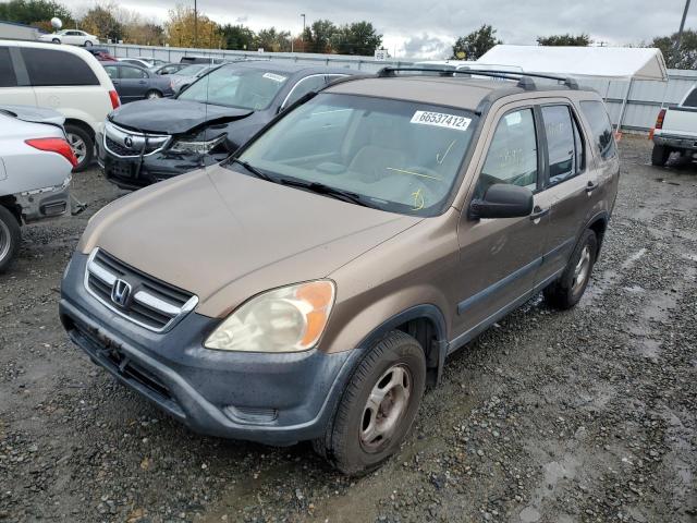 Photo 2 from auction – 2002 HONDA CR-V LX with VIN JHLRD68442C003820