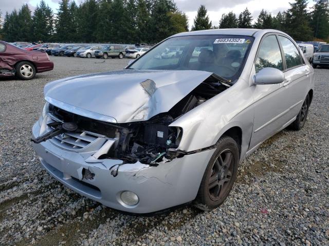 Photo 2 from auction – 2004 KIA SPECTRA LX with VIN KNAFE121845059682
