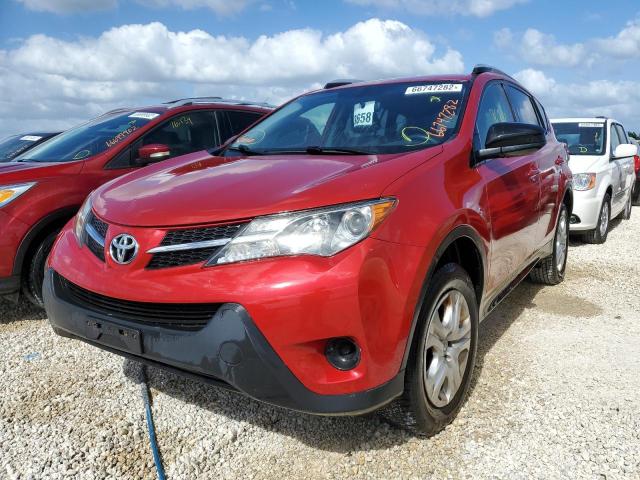 Photo 2 from auction – 2014 TOYOTA RAV4 LE with VIN JTMBFREV3EJ000656
