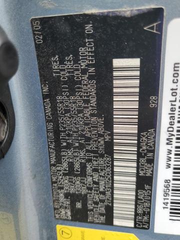 Фото 10 с аукциона – 2005 LEXUS RX 330 с VIN 2T2HA31U25C063287