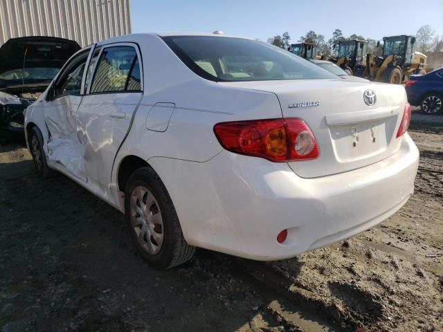 Photo 3 from auction – 2009 TOYOTA COROLLA BA with VIN JTDBL40E49J043380