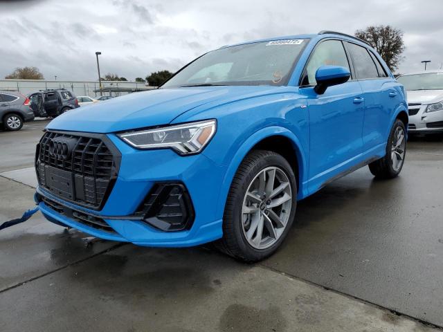 Photo 2 from auction – 2022 AUDI Q3 PREMIUM with VIN WA1EECF37N1127463