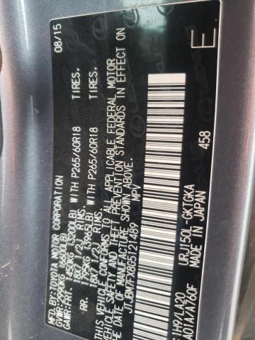 Photo 10 from auction – 2016 LEXUS GX 460 with VIN JTJBM7FX8G5121489