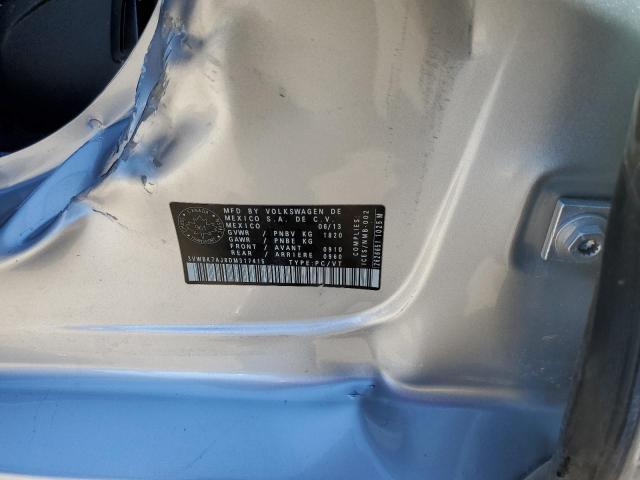 Photo 10 from auction – 2013 VOLKSWAGEN JETTA COMF with VIN 3VWBK7AJ8DM317415
