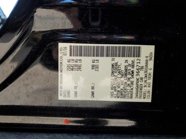 Photo 10 from auction – 2017 NISSAN MAXIMA 3.5 with VIN 1N4AA6APXHC366712