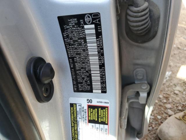 Photo 10 from auction – 2016 TOYOTA COROLLA L with VIN 2T1BURHE8GC587243