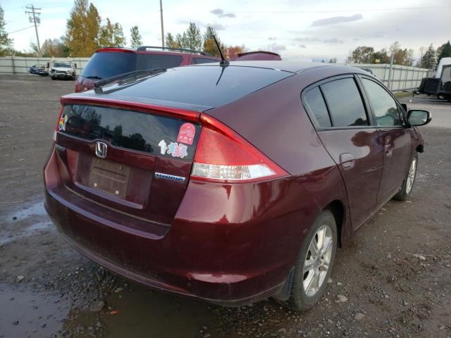 Photo 4 from auction – 2011 HONDA INSIGHT EX with VIN JHMZE2H72BS006295