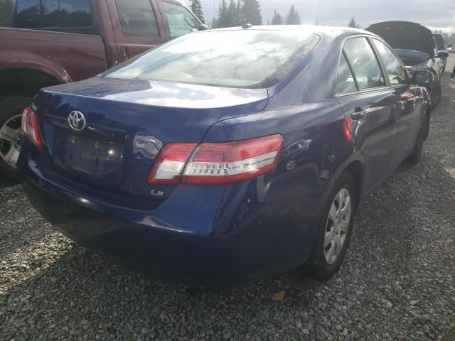 Photo 4 from auction – 2011 TOYOTA CAMRY BASE with VIN 4T1BF3EK9BU737093