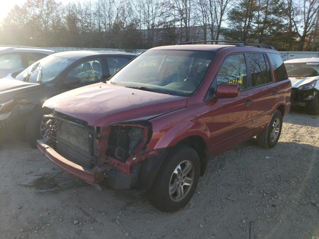 Photo 2 from auction – 2004 HONDA PILOT EXL with VIN 2HKYF18534H511508