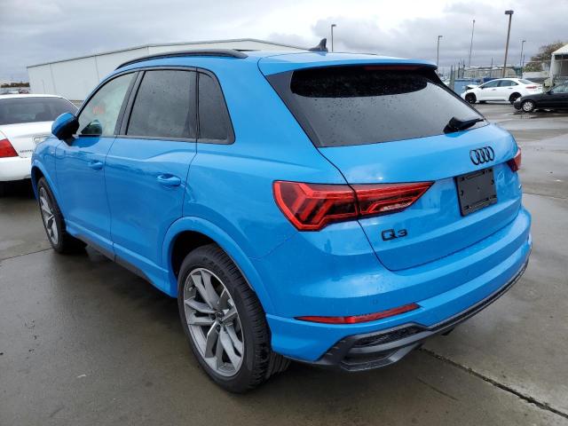 Photo 3 from auction – 2022 AUDI Q3 PREMIUM with VIN WA1EECF37N1127463