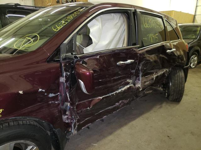 Photo 9 from auction – 2010 ACURA MDX with VIN 2HNYD2H26AH511101