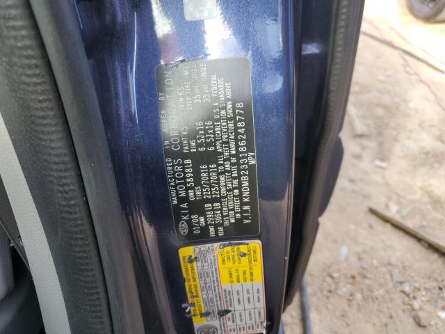 Photo 10 from auction – 2008 KIA SEDONA EX with VIN KNDMB233186248778