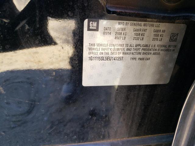 Photo 10 from auction – 2014 CHEVROLET IMPALA LT with VIN 1G1115SL5EU147297