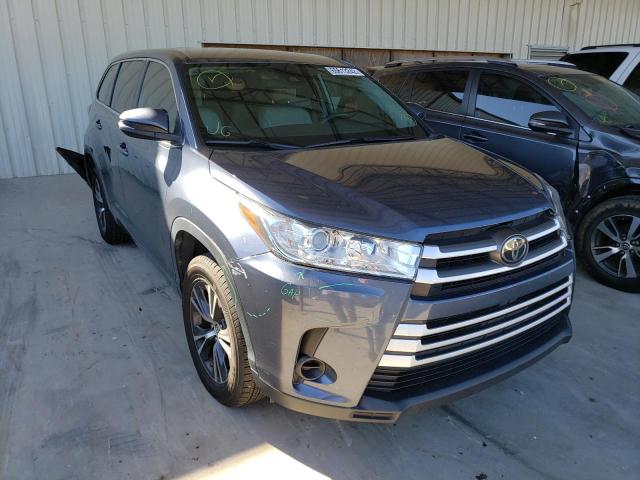 TOYOTA HIGHLANDER 2018 with VIN 5TDZZRFH0JS253770 - Photo from auction