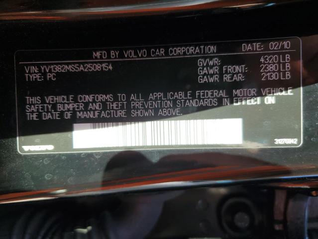 Photo 10 from auction – 2010 VOLVO S40 2.4I with VIN YV1382MS5A2508154