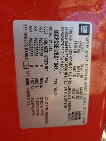 Photo 10 from auction – 2011 CHEVROLET SILVERADO with VIN 3GCPCSE07BG113470