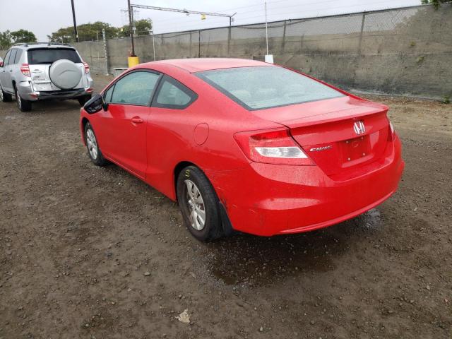 Photo 3 from auction – 2012 HONDA CIVIC LX with VIN 2HGFG3B52CH552665