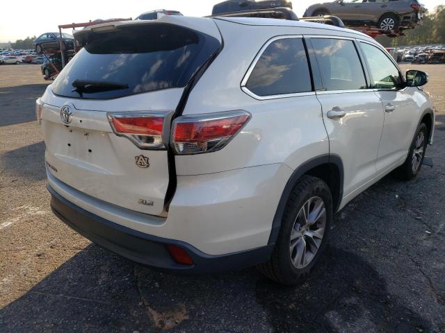 Photo 4 from auction – 2015 TOYOTA HIGHLANDER with VIN 5TDKKRFH5FS056171