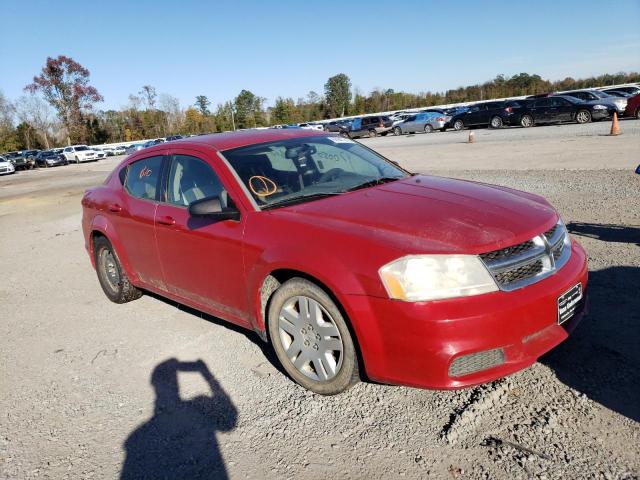 Фото 1 с аукциона – 2012 DODGE AVENGER SE с VIN 1C3CDZABXCN233000