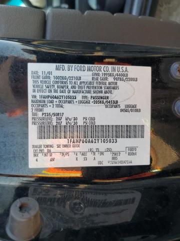 Photo 10 from auction – 2002 FORD THUNDERBIR with VIN 1FAHP60A62Y105033