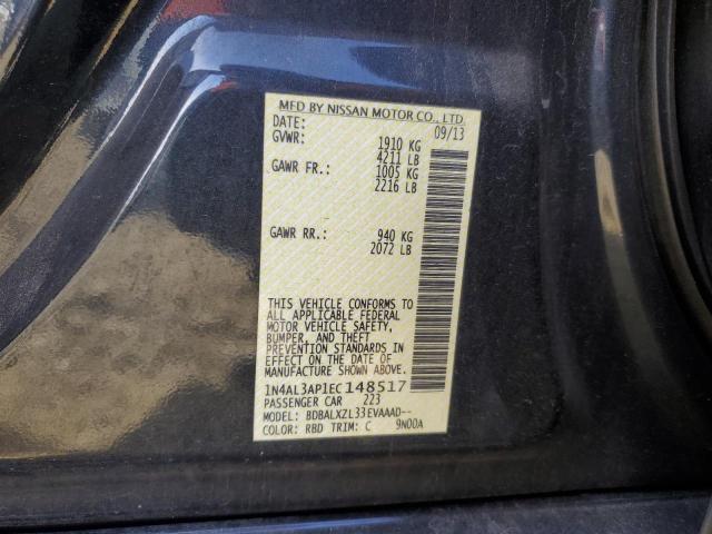 Photo 10 from auction – 2014 NISSAN ALTIMA 2.5 with VIN 1N4AL3AP1EC148517
