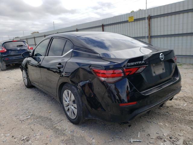 Photo 3 from auction – 2020 NISSAN SENTRA S with VIN 3N1AB8BVXLY296390