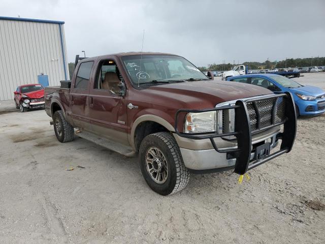 FORD F250 SUPER 2005 with VIN 1FTSW21P15EA18774 - Photo from auction