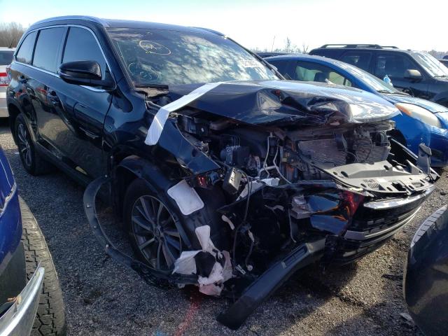 TOYOTA HIGHLANDER 2019 with VIN 5TDJZRFH2KS616276 - Photo from auction