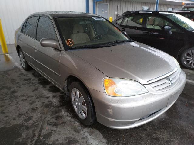 HONDA CIVIC EX 2003 with VIN 2HGES25753H570157 - Photo from auction