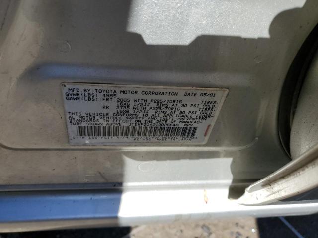 Photo 10 from auction – 2001 TOYOTA HIGHLANDER with VIN JTEHF21A210026648