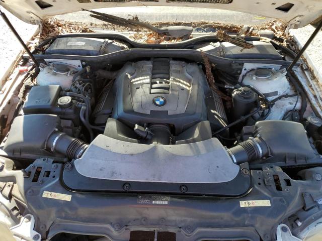 Photo 7 from auction – 2007 BMW 750 with VIN WBAHN83587DT67948