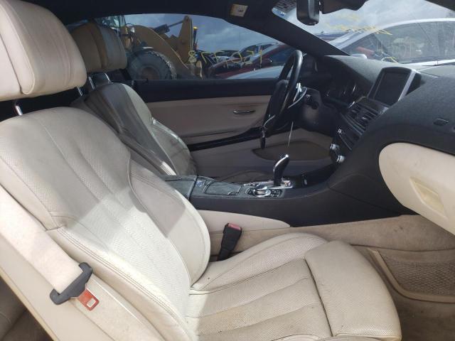 Photo 5 from auction – 2012 BMW 650 I with VIN WBALZ3C50CDL71620
