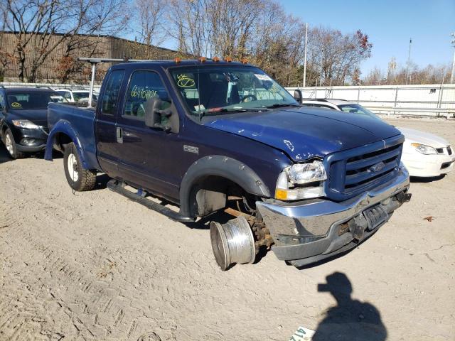 FORD F250 SUPER 2003 with VIN 1FTNX21L83EB72371 - Photo from auction