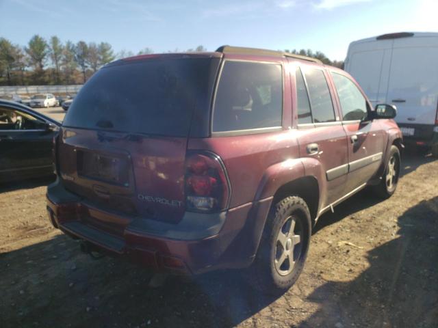 Photo 4 from auction – 2004 CHEVROLET TRAILBLAZE with VIN 1GNDT13S842378998