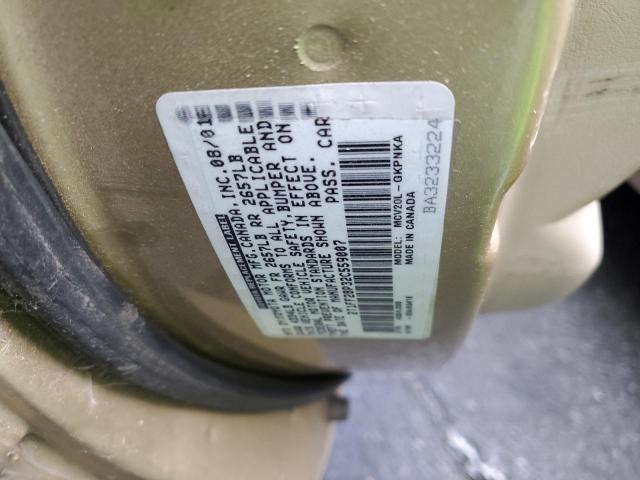 Photo 10 from auction – 2002 TOYOTA CAMRY SOLA with VIN 2T1FF28P32C559007