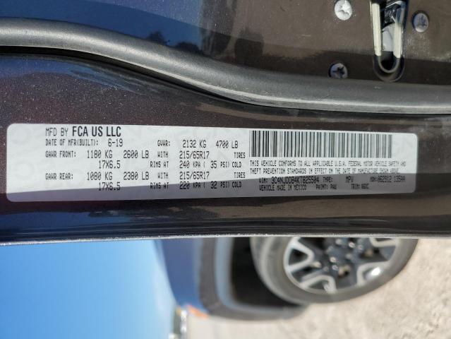 Photo 10 from auction – 2019 JEEP COMPASS TR with VIN 3C4NJDDB4KT825504