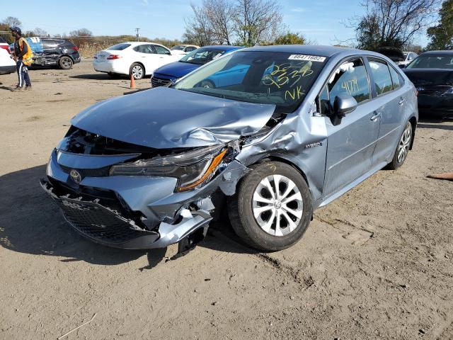 Photo 2 from auction – 2021 TOYOTA COROLLA LE with VIN JTDEAMDEXMJ023222
