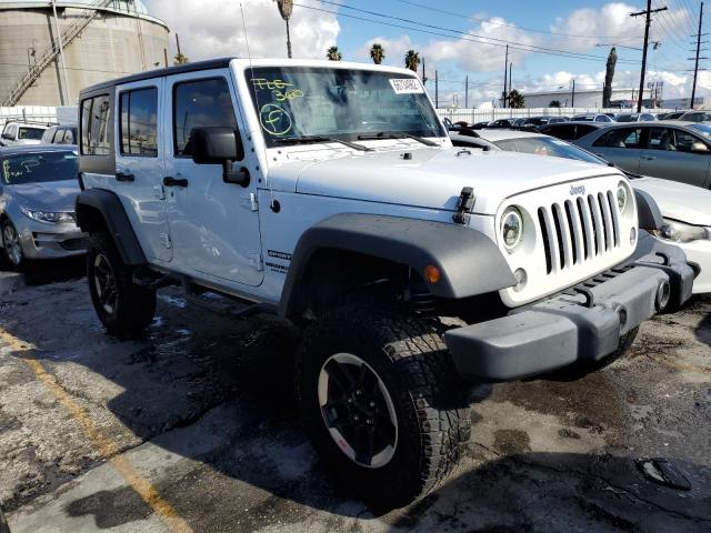 JEEP WRANGLER U 2017 with VIN 1C4BJWDG8HL683365 - Photo from auction