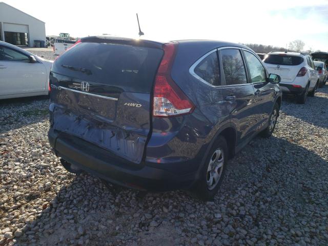 Photo 4 from auction – 2013 HONDA CR-V EX with VIN 2HKRM4H56DH648552