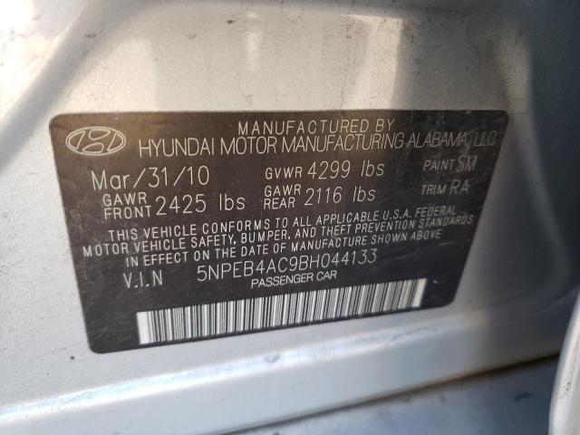 Photo 10 from auction – 2011 HYUNDAI SONATA GLS with VIN 5NPEB4AC9BH044133