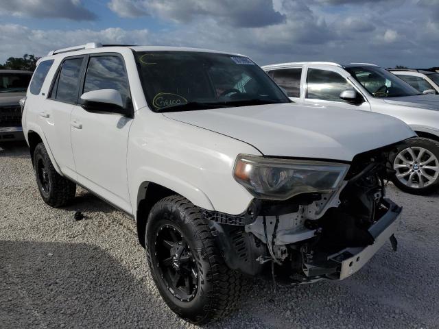 TOYOTA 4RUNNER SR 2014 with VIN JTEZU5JR2E5070725 - Photo from auction