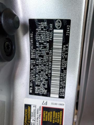 Photo 10 from auction – 2015 TOYOTA CAMRY LE with VIN 4T1BF1FK9FU983294