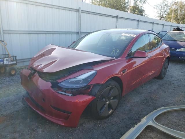 Photo 2 from auction – 2022 TESLA MODEL 3 with VIN 5YJ3E1EA8NF191908