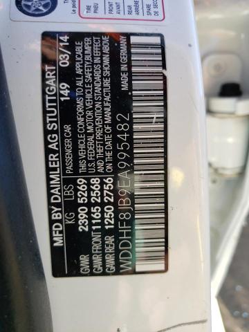 Photo 10 from auction – 2014 MERCEDES-BENZ E 350 4MAT with VIN WDDHF8JB9EA995482