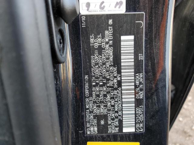 Photo 10 from auction – 2011 LEXUS RX 450 with VIN JTJBC1BA0B2038456