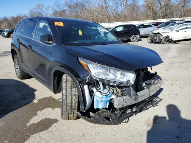 TOYOTA HIGHLANDER 2019 with VIN 5TDZZRFH8KS299512 - Photo from auction